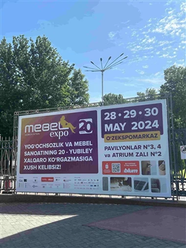 Exploration à MebelExpo Ouzbékistan 2024