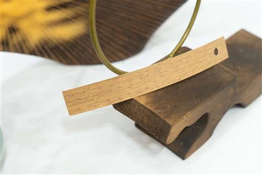 Bandes de chant en PVC à grain de bois jaune de haute qualité