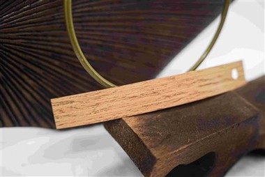 Bande de chant en PVC mat à grain de bois